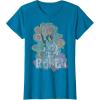 imageStar Wars Princess Leia Retro Rebel TShirtSapphire Blue