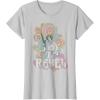 imageStar Wars Princess Leia Retro Rebel TShirtSilver Grey