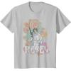 imageStar Wars Princess Leia Retro Rebel TShirtSilver Grey
