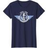 imageStar Wars Rey Episode 7 Join the Resistance Graphic TShirt TShirtNavy Blue