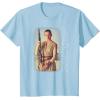 imageStar Wars Rey On Jakku Episode 7 Graphic TShirt TShirtBaby Blue