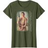 imageStar Wars Rey On Jakku Episode 7 Graphic TShirt TShirtOlive Green