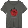 imageStar Wars Rey You Are Not Alone Valentines Day TShirtAsphalt Grey