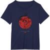 imageStar Wars Rey You Are Not Alone Valentines Day TShirtNavy Blue