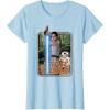 imageStar Wars Rey ampamp BB8 Episode 7 Poster Sticker TShirt TShirtBaby Blue