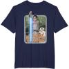 imageStar Wars Rey ampamp BB8 Episode 7 Poster Sticker TShirt TShirtNavy Blue