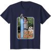 imageStar Wars Rey ampamp BB8 Episode 7 Poster Sticker TShirt TShirtNavy Blue