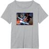 imageStar Wars The Clone Wars Exclusive Ahsoka ampamp Darth Maul TShirtHeather Grey