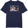 imageStar Wars The Clone Wars Exclusive Ahsoka ampamp Darth Maul TShirtNavy Blue