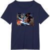 imageStar Wars The Clone Wars Exclusive Ahsoka ampamp Darth Maul TShirtNavy Blue