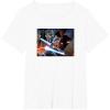 imageStar Wars The Clone Wars Exclusive Ahsoka ampamp Darth Maul TShirtWhite