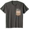 imageStar Wars The Mandalorian The Child Precious Cargo Pocket TShirtAsphalt Grey