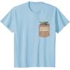 imageStar Wars The Mandalorian The Child Precious Cargo Pocket TShirtBaby Blue