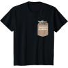 imageStar Wars The Mandalorian The Child Precious Cargo Pocket TShirtBlack