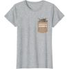 imageStar Wars The Mandalorian The Child Precious Cargo Pocket TShirtHeather Grey