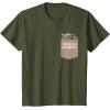 imageStar Wars The Mandalorian The Child Precious Cargo Pocket TShirtOlive Green