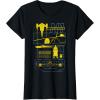 imageStar Wars The Mandalorian ampamp Grogu N1 Starfighter Schematic TShirtBlack