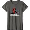 imageStar Wars The Phantom Menace 25th Anniversary Darth Maul TShirtAsphalt Grey