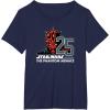 imageStar Wars The Phantom Menace 25th Anniversary Darth Maul TShirtNavy Blue