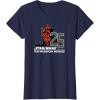 imageStar Wars The Phantom Menace 25th Anniversary Darth Maul TShirtNavy Blue
