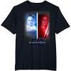 imageStar Wars The Rise Of Skywalker Rey Vertical Split TShirtBlack