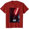 imageStar Wars The Rise of Skywalker Dark Rey TShirtCranberry Red