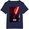 imageStar Wars The Rise of Skywalker Dark Rey TShirtNavy Blue