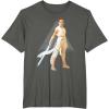 imageStar Wars The Rise of Skywalker Rey Jedi Warrior TShirtAsphalt Grey