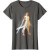 imageStar Wars The Rise of Skywalker Rey Jedi Warrior TShirtAsphalt Grey
