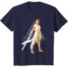 imageStar Wars The Rise of Skywalker Rey Jedi Warrior TShirtNavy Blue
