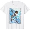 imageStar Wars The Rise of Skywalker Rey Poster TShirtWhite