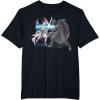 imageStar Wars The Rise of Skywalker Rey and Kylo Battle TShirtBlack