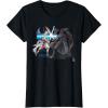 imageStar Wars The Rise of Skywalker Rey and Kylo Battle TShirtBlack