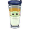 imageTervis The Mandalorian Child in Carrier Triple Walled Insulated Tumbler Travel Cup Keeps Drinks Cold ampamp Hot 20oz Legacy Stainless Steel 1 Count Pack of 1Classic