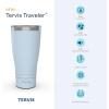 imageTervis The Mandalorian Child in Carrier Triple Walled Insulated Tumbler Travel Cup Keeps Drinks Cold ampamp Hot 20oz Legacy Stainless Steel 1 Count Pack of 1Stainless Steel