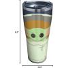 imageTervis The Mandalorian Child in Carrier Triple Walled Insulated Tumbler Travel Cup Keeps Drinks Cold ampamp Hot 20oz Legacy Stainless Steel 1 Count Pack of 1Stainless Steel