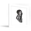 imageTrends International Gallery Pops Star Wars Saga  Princess Leia Artistic Atmosphere Portrait Wall Art Wall Poster 12quot x 12quot Black Framed VersionWhite Framed Version