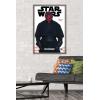 imageTrends International Star Wars Saga  Darth Maul Feature Series Wall Poster 224L x 147W Barnwood Framed VersionBarnwood Framed Version