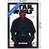 imageTrends International Star Wars Saga  Darth Maul Feature Series Wall Poster 224L x 147W Barnwood Framed VersionBlack Framed Version