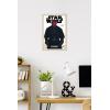 imageTrends International Star Wars Saga  Darth Maul Feature Series Wall Poster 224L x 147W Barnwood Framed VersionBlonde Framed Version