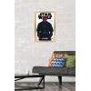 imageTrends International Star Wars Saga  Darth Maul Feature Series Wall Poster 224L x 147W Barnwood Framed VersionGold Framed Version