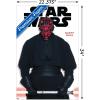 imageTrends International Star Wars Saga  Darth Maul Feature Series Wall Poster 224L x 147W Barnwood Framed VersionPremium Poster  Clip Bundle