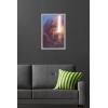 imageTrends International Star Wars The Phantom Menace  Darth Maul Lightsaber Wall Poster 34L x 224W Premium Unframed VersionGray Framed Version