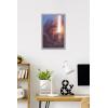 imageTrends International Star Wars The Phantom Menace  Darth Maul Lightsaber Wall Poster 34L x 224W Premium Unframed VersionGray Framed Version