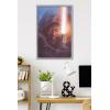 imageTrends International Star Wars The Phantom Menace  Darth Maul Lightsaber Wall Poster 34L x 224W Premium Unframed VersionGray Framed Version