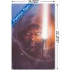 imageTrends International Star Wars The Phantom Menace  Darth Maul Lightsaber Wall Poster 34L x 224W Premium Unframed VersionPremium Poster  Mount Bundle