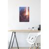 imageTrends International Star Wars The Phantom Menace  Darth Maul Lightsaber Wall Poster 34L x 224W Premium Unframed VersionPremium Poster  Mount Bundle