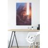 imageTrends International Star Wars The Phantom Menace  Darth Maul Lightsaber Wall Poster 34L x 224W Premium Unframed VersionPremium Poster  Mount Bundle