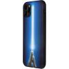 imageiPhone 16 Star Wars Luke Skywalker Blue Lightsaber Black CaseiPhone 11 Pro Max