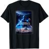 imageStar Wars Battlefront II Rey Darth Maul Poster TShirt TShirtBlack
